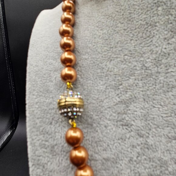 Heidi Daus Magnetic Gold Pearl Jewelry Set - Picture 6 of 16